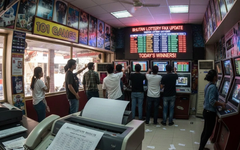 bhutan lottery fax at 101 Games image
